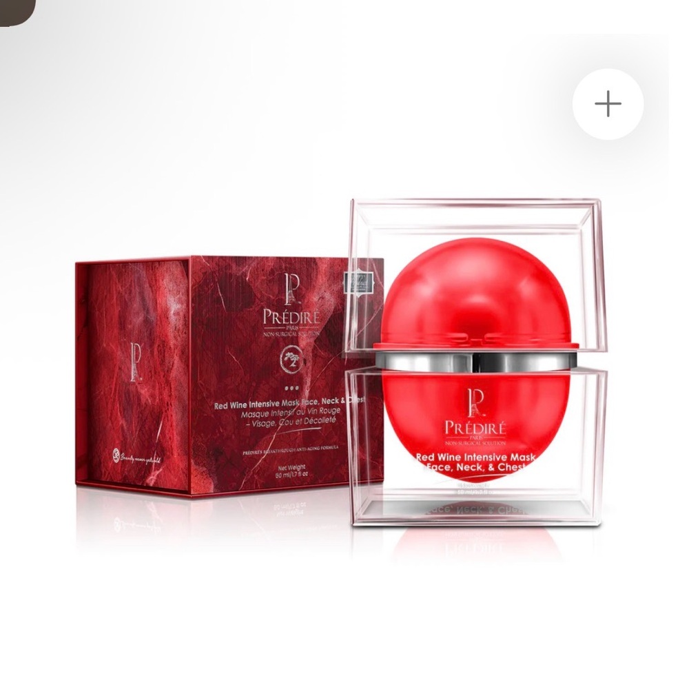 Predire 50 ml Red Wine Intensive Mask Face, Neck, and Chest